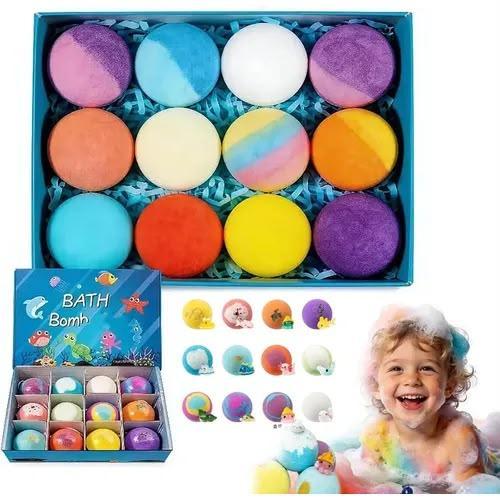 BOMBA DE BAÑO ESFERVESCENTE PACK 12 UN
