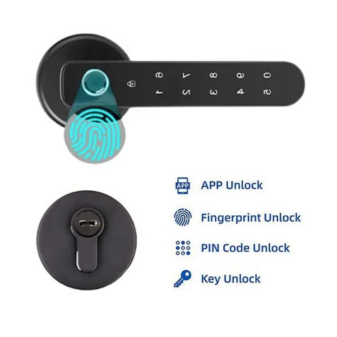 CERRADURA SMART NUEVO HUELLA PUERTA 40 A 60 MM BH-36