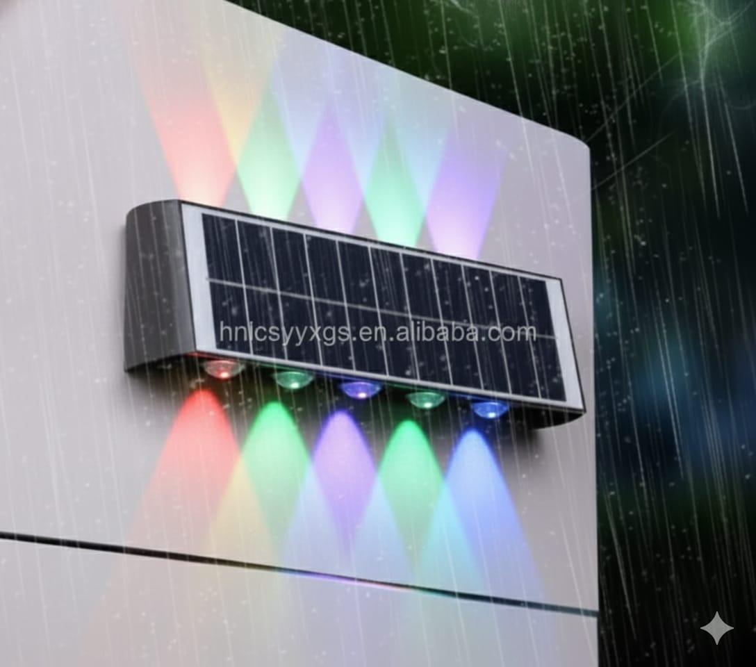 PANEL SOLAR DE 10 LED BK-10RGB