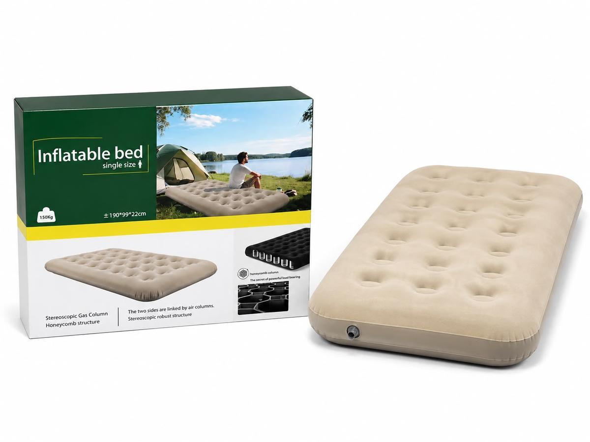 COLCHON CAMA HASTA 150KG INFLABLE 190X99X22CM