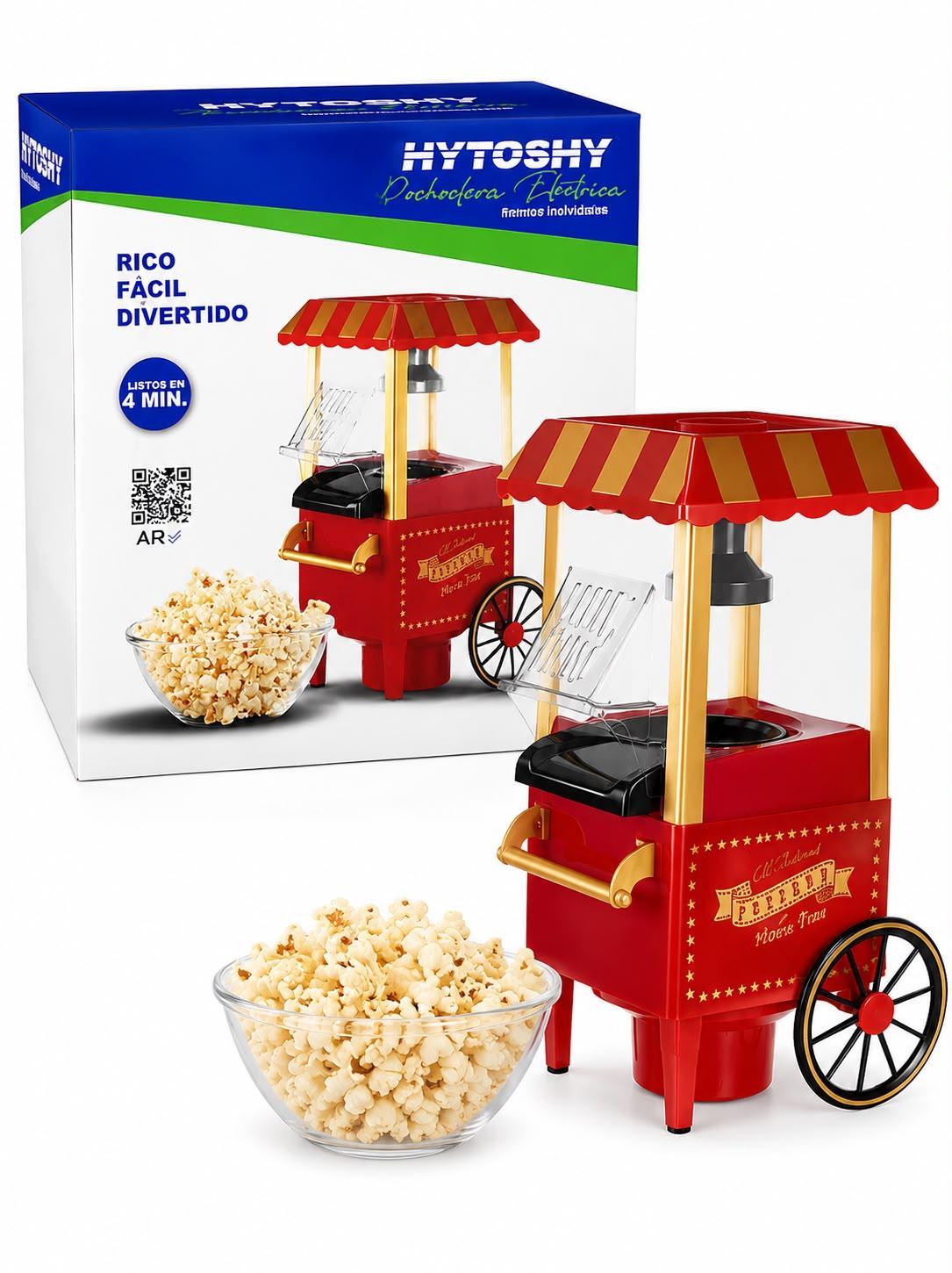 MAQUINA DE POCHOCLOS CARRITO HT-2810