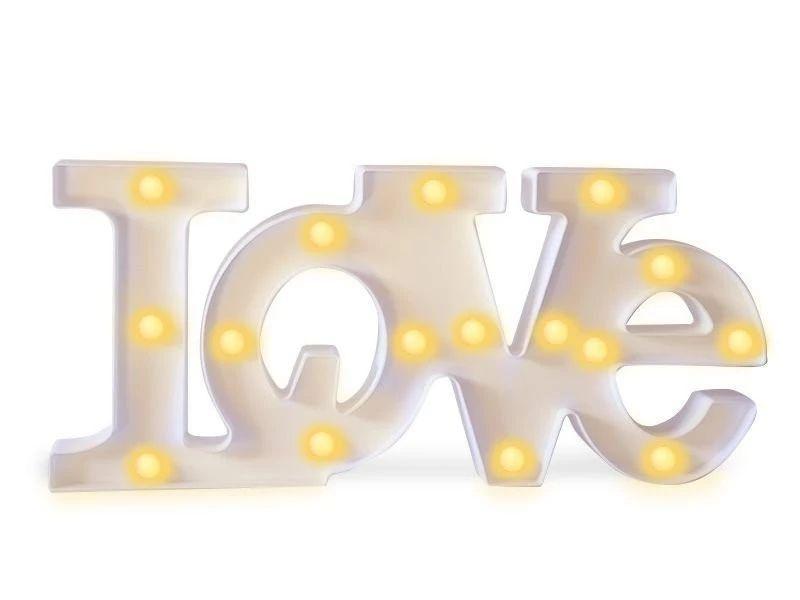 LETRERO LUMINOSO HOME LOVE 51X24ALTO A PILA LETREAMOR