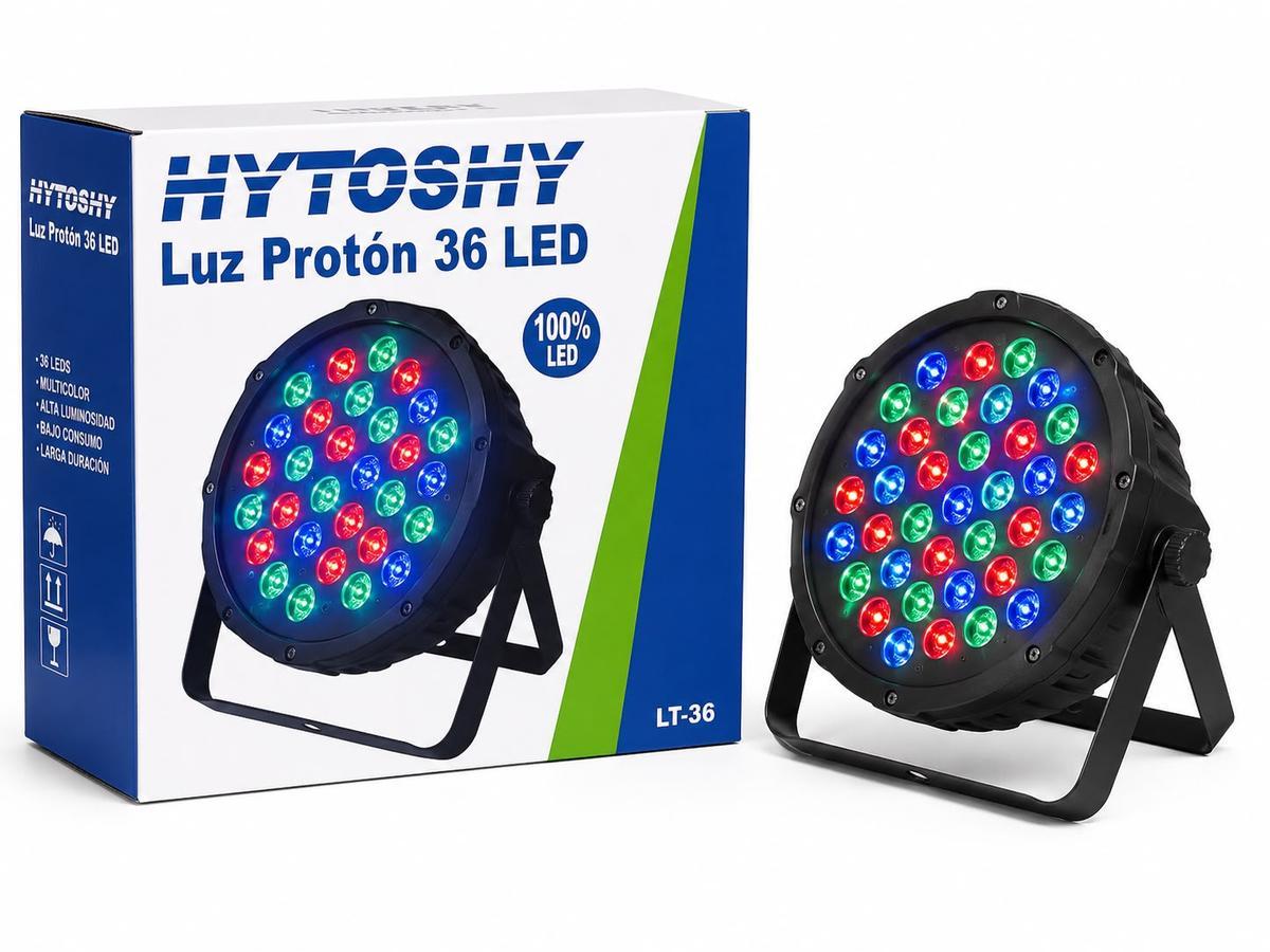 PROTON RGB 36 LED CON SOPORTE