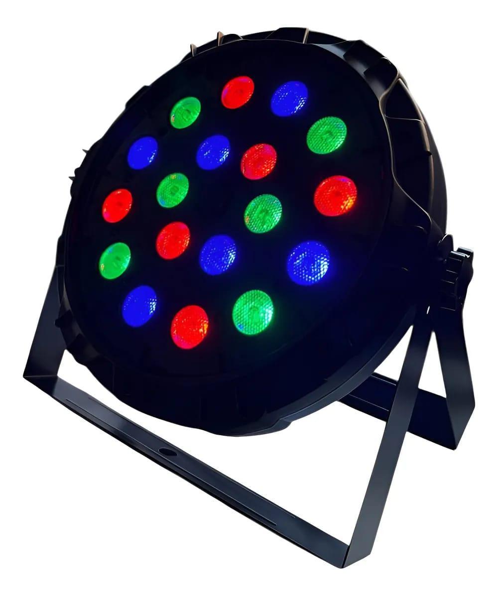 PROTON DE 18 LED RGB CON SOPORTE LT-18 OA-IL520