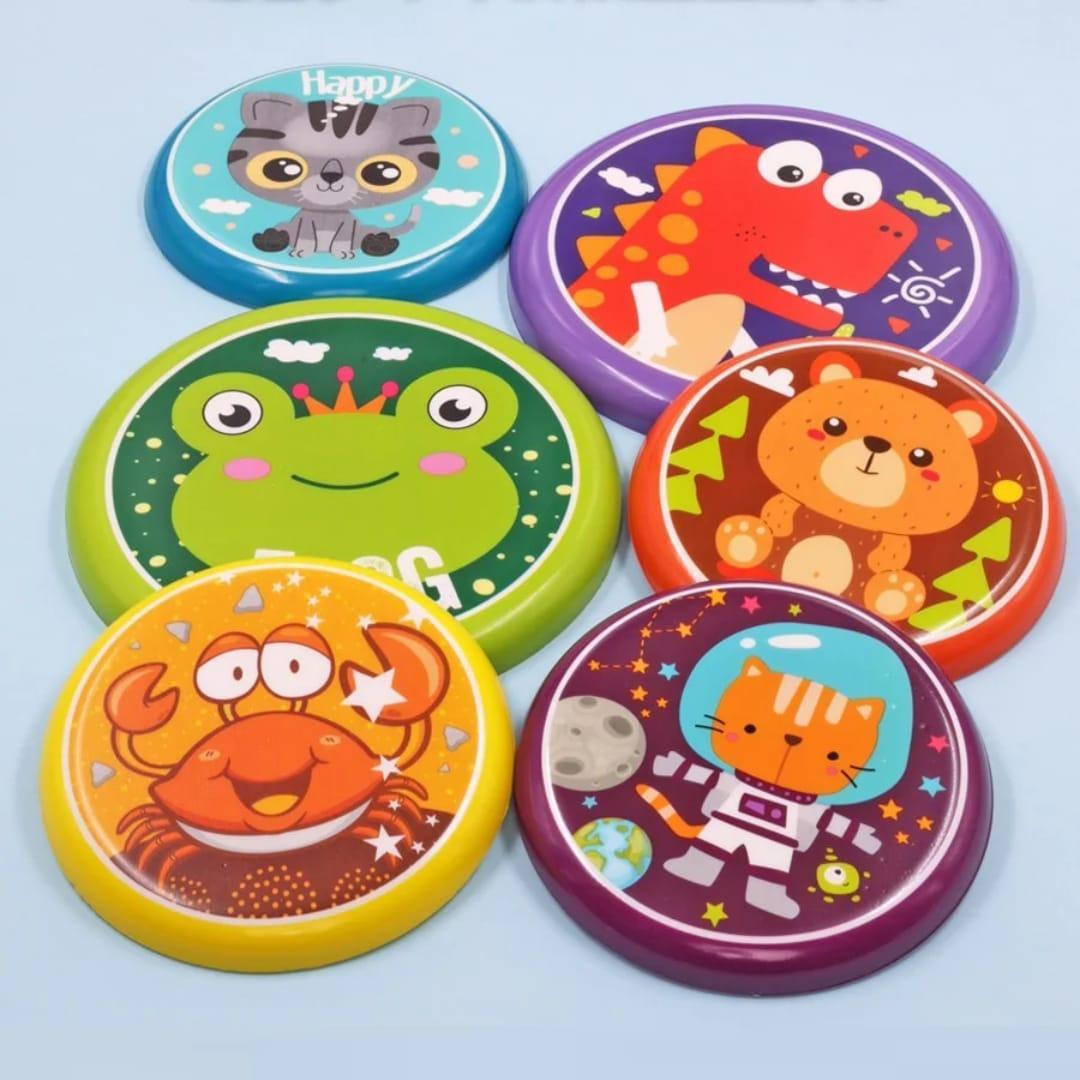 DISCO VOLADOR FRISBEE PERSONAJES COLORES OP52499