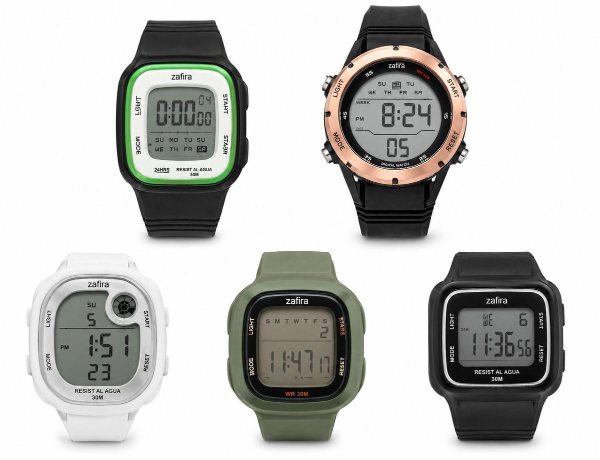 RELOJ SILVER DEPORTIVO REL180