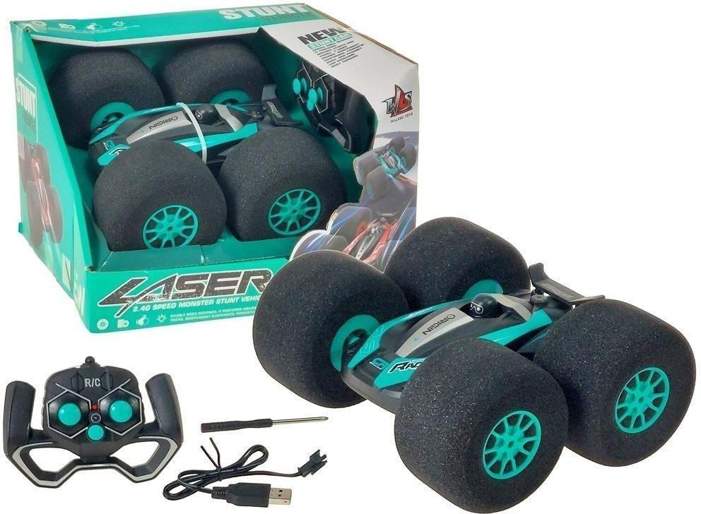 AUTO RADIO CONTROL SUPER RUEDAS SONIDO LUZ RQ3048