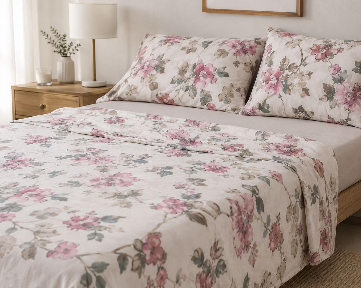 JUEGO DE CAMA 140X220 MICROFIBRA SOLTEIRO TWIN