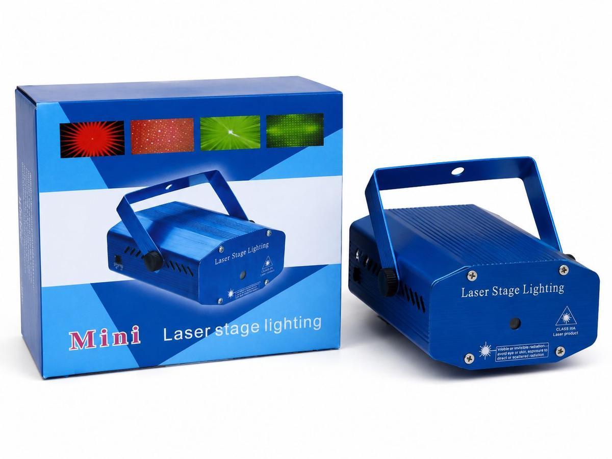 LASER AUDIORITMICO MULTIPUNTOS ROJO VERDE XL09D