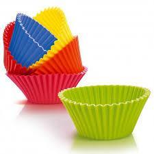 PIROTIN SILICONA PARA CUPCAKES MUFFINS N°10 X 6 U