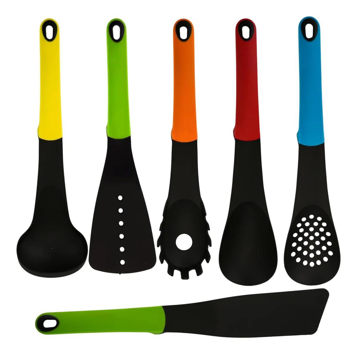 SET X 6 UTENSILLOS DE NYLON
