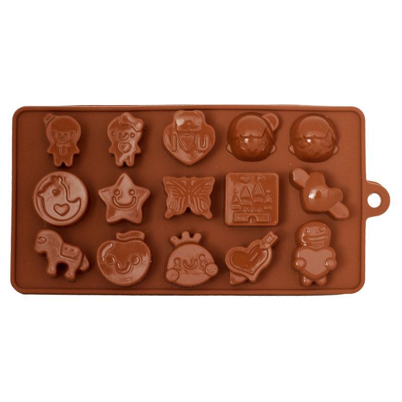 MOLDE DE SILICONAS CON FIGURAS VARIAS