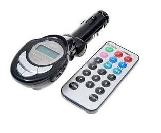 TRANSMISOR FM USB MP3 MP4 CON CONTROL REMOTO