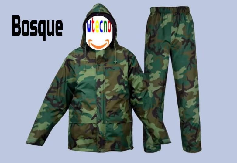 PILOTO EQUIPO DE LLUVIA CAMUFLADO BOSQUE XXXL